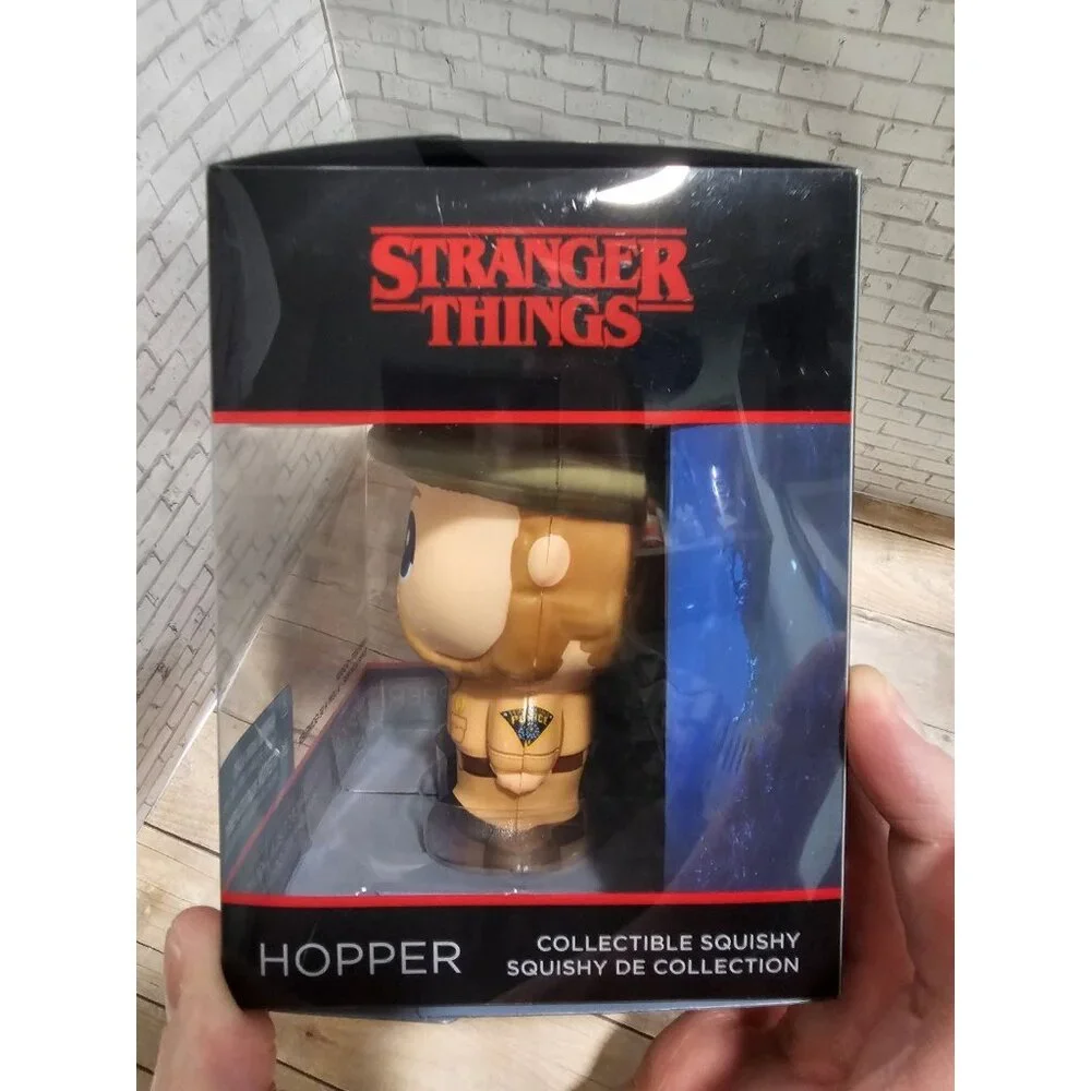 Stranger Things Chief Hopper Squishy Figure Collectible New Orb Toys Netflix - Picture 2 of 4